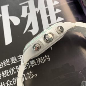 ROLEX DAYTONA REPLICA WATCHES MINT GREEN DIAL INDEX HOURS CERAMIC AET FACTORY 40MM 3 ĐỒNG HỒ NAM ROLEX DAYTONA REPLICA CAO CẤP NHÀ MÁY AET PHỦ DẠ QUANG 40MM