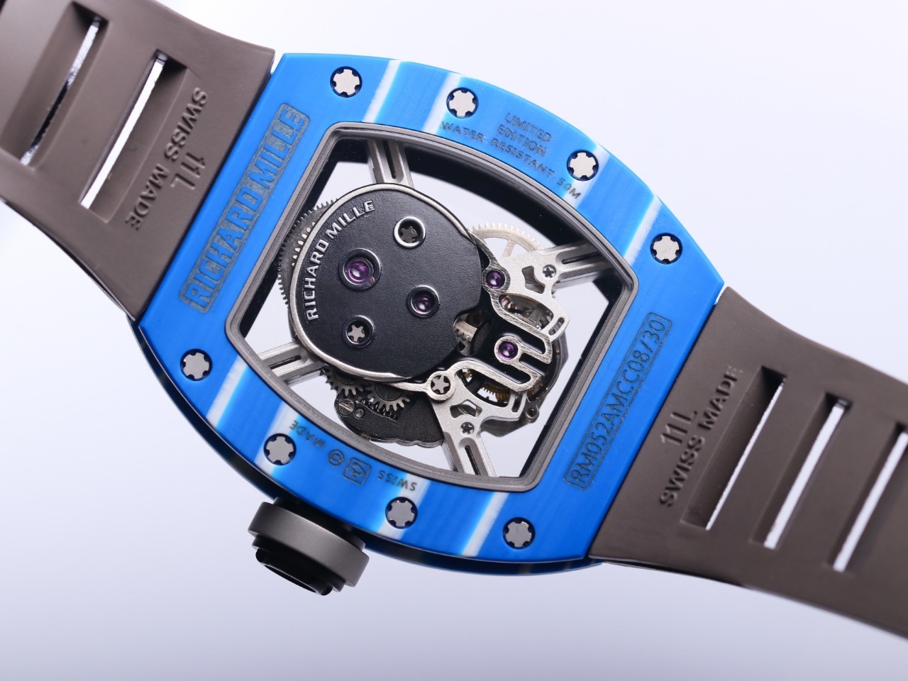 ĐỒNG HỒ NAM RICHARD MILLE RM052 REPLICA CAO CẤP NHÀ MÁY JB MÀU XANH 44MM ĐỒNG HỒ NAM RICHARD MILLE RM052 REPLICA CAO CẤP NHÀ MÁY JB MÀU XANH 44MM