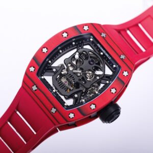 ĐỒNG HỒ NAM RICHARD MILLE RM052 REPLICA 11 NHÀ MÁY JB MÀU ĐỎ 44MM 1 ĐỒNG HỒ NAM RICHARD MILLE RM052 REPLICA 11 NHÀ MÁY JB MÀU ĐỎ 44MM
