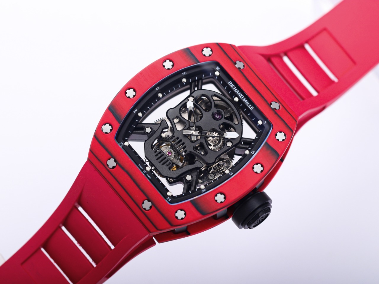 ĐỒNG HỒ NAM RICHARD MILLE RM052 REPLICA 11 NHÀ MÁY JB MÀU ĐỎ 44MM ĐỒNG HỒ NAM RICHARD MILLE RM052 REPLICA 11 NHÀ MÁY JB MÀU ĐỎ 44MM