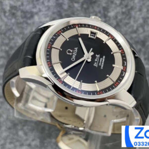 ĐỒNG HỒ NAM OMEGA DE VILLE REPLICA 1:1 NHÀ MÁY VS FACTORY MẶT ĐEN 41MM 2 ĐỒNG HỒ NAM OMEGA DE VILLE REPLICA 1:1 NHÀ MÁY VS FACTORY MẶT ĐEN 41MM