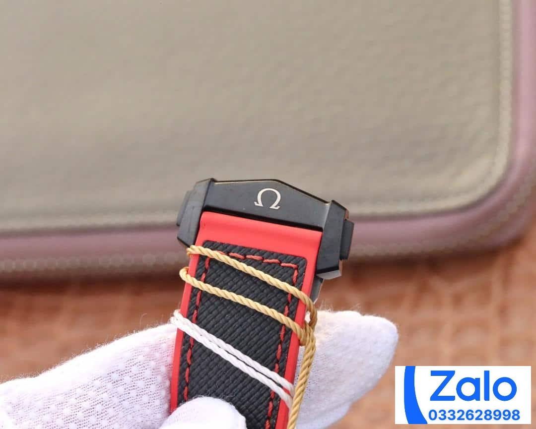 ĐỒNG HỒ NAM OMEGA SEAMASTER FAKE 1:1 NHÀ MÁY OM HAI MÀU ĐỎ ĐEM 45MM ĐỒNG HỒ NAM OMEGA SEAMASTER FAKE 1:1 NHÀ MÁY OM HAI MÀU ĐỎ ĐEM 45MM