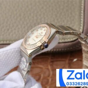 ĐỒNG HỒ NỮ OMEGA CONSTELLATION FAKE CAO CẤP NHÀ MÁY 3S MẶT TRÒN ĐÍNH ĐÁ 27MM 3 ĐỒNG HỒ NỮ OMEGA CONSTELLATION FAKE CAO CẤP NHÀ MÁY 3S MẶT TRÒN ĐÍNH ĐÁ 27MM