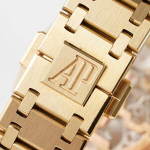 ĐỒNG HỒ AUDEMARS PIGUET ROYAL OAK 15202BA REP 11 NHÀ MÁY KZ VÀNG GOLD 39MM 5 ĐỒNG HỒ AUDEMARS PIGUET ROYAL OAK 15202BA REP 11 NHÀ MÁY KZ VÀNG GOLD 39MM