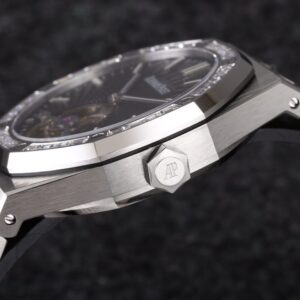 ĐỒNG HỒ AUDEMARS PIGUET ROYAL OAK 26521BC REP CAO CẤP NHÀ MÁY R8 ĐÍNH ĐÁ 41MM 2 ĐỒNG HỒ AUDEMARS PIGUET ROYAL OAK 26521BC REP CAO CẤP NHÀ MÁY R8 ĐÍNH ĐÁ 41MM