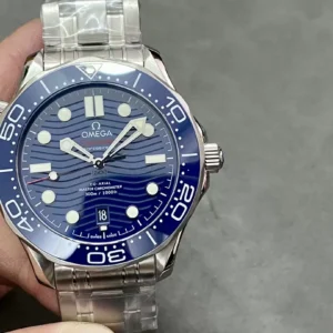 ĐỒNG HỒ NAM OMEGA SEAMASTER FAKE CAO CẤP NHÀ MÁY VS CỌC PHỦ DẠ QUANG 42MM