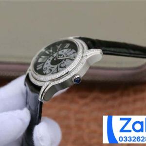 ĐỒNG HỒ NỮ AUDEMARS PIGUET 77303BC FAKE 11 ĐÍNH ĐÁ BẮT MẮT 39.5MM 3 ĐỒNG HỒ NỮ AUDEMARS PIGUET 77303BC FAKE 11 ĐÍNH ĐÁ BẮT MẮT 39.5MM