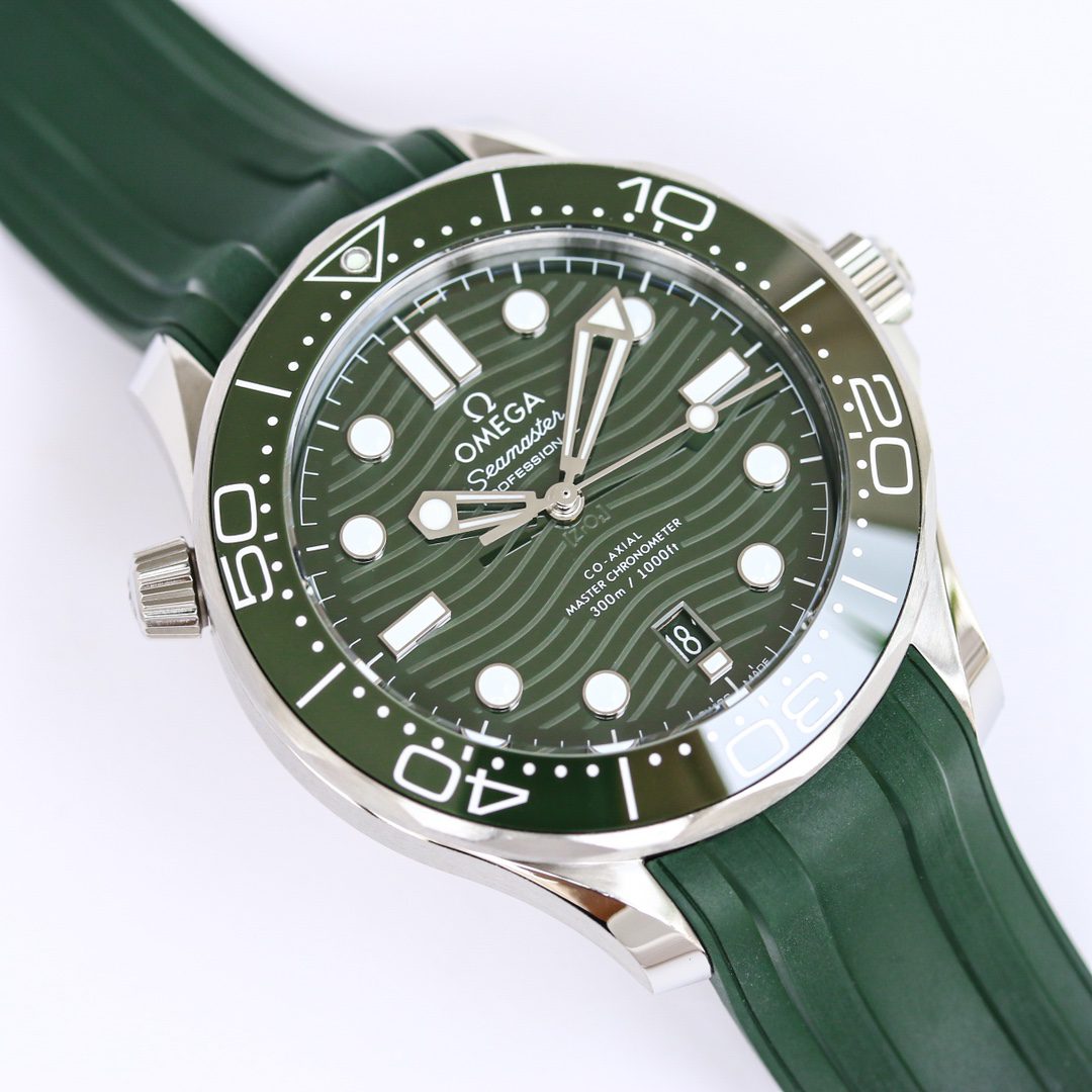 ĐỒNG HỒ NAM OMEGA SEAMASTER FAKE CAO CẤP NHÀ MÁY OR FULL MÀU XANH 42MM ĐỒNG HỒ NAM OMEGA SEAMASTER FAKE CAO CẤP NHÀ MÁY OR FULL MÀU XANH 42MM