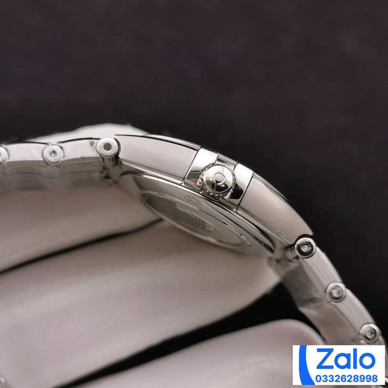 ĐỒNG HỒ NỮ OMEGA CONSTELLATION FAKE 11 NHÀ MÁY 3S NIỀNG ĐÍNH ĐÁ 28MM ĐỒNG HỒ NỮ OMEGA CONSTELLATION FAKE 11 NHÀ MÁY 3S NIỀNG ĐÍNH ĐÁ 28MM