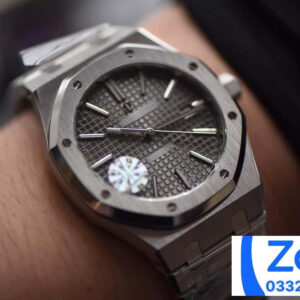 AUDEMARS PIGUET BEST REPLICA WATCHES ROYAL OAK 15400 JF FACTORY BLACK 41MM 6 ĐỒNG HỒ NAM AUDEMARS PIGUET ROYAL OAK 15400 FAKE 1:1 NHÀ MÁY JF MÀU ĐEN 41MM