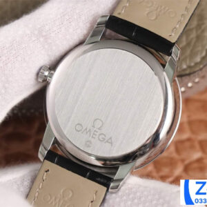 ĐỒNG HỒ NAM OMEGA DE VILLE FAKE CAO CẤP NHÀ MÁY AZ DÂY DA MẶT SỐ ĐEN 40MM 4 ĐỒNG HỒ NAM OMEGA DE VILLE FAKE CAO CẤP NHÀ MÁY AZ DÂY DA MẶT SỐ ĐEN 40MM