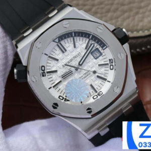 ĐỒNG HỒ NAM AUDEMARS PIGUET ROYAL OAK 15710 FAKE 11 NHÀ MÁU JF MÀU TRẮNG 42MM 1 ĐỒNG HỒ NAM AUDEMARS PIGUET ROYAL OAK 15710 FAKE 11 NHÀ MÁU JF MÀU ĐEN 42MM