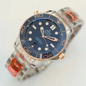 ĐỒNG HỒ NAM OMEGA SEAMASTER SUPER FAKE NHÀ MÁY OR GREEN DIAL 42MM 2 ĐỒNG HỒ NAM OMEGA SEAMASTER SUPER FAKE NHÀ MÁY OR GREEN DIAL 42MM