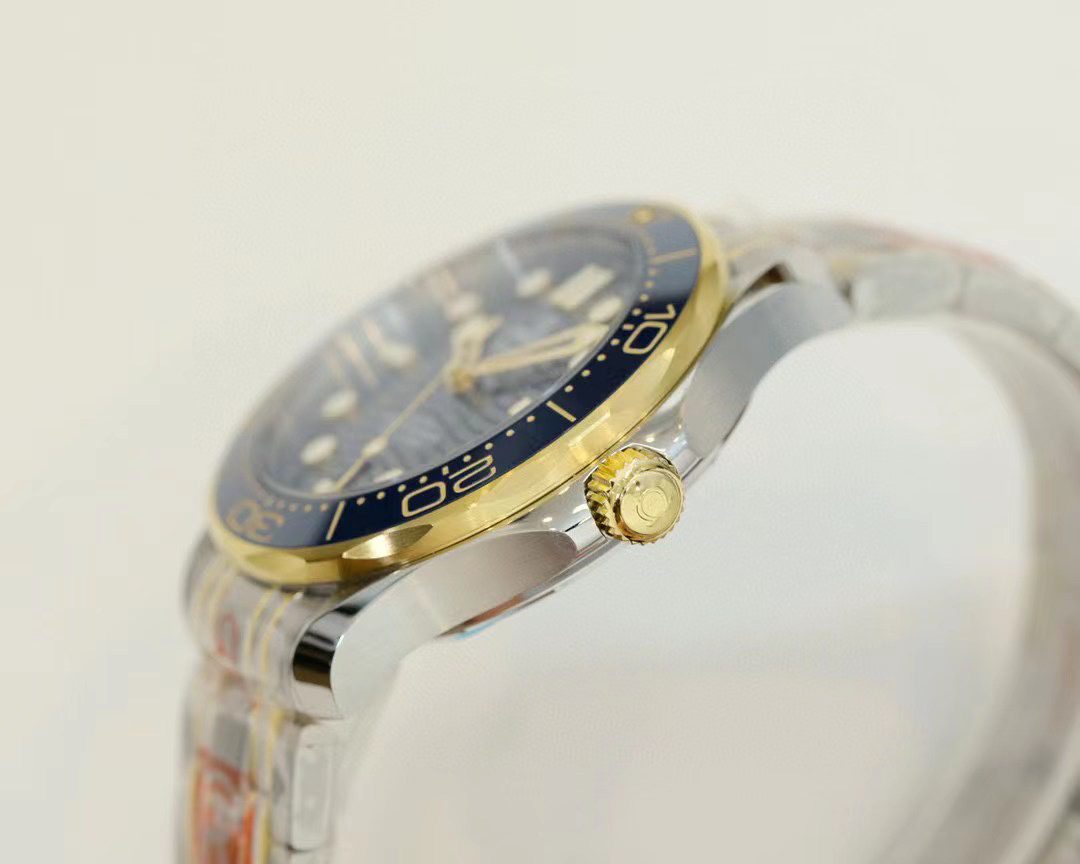 ĐỒNG HỒ NAM OMEGA SEAMASTER SUPER FAKE NHÀ MÁY OR VÀNG GOLD 42MM ĐỒNG HỒ NAM OMEGA SEAMASTER SUPER FAKE NHÀ MÁY OR VÀNG GOLD 42MM