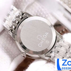 ĐỒNG HỒ NỮ OMEGA DE VILLE SUPER FAKE NHÀ MÁY FZ FACTORY WHITE DIAL 27MM 4 ĐỒNG HỒ NỮ OMEGA DE VILLE SUPER FAKE NHÀ MÁY FZ FACTORY WHITE DIAL 27MM