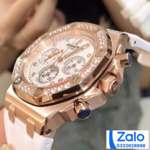 ĐỒNG HỒ NỮ AUDEMARS PIGUET ROYAL OAK OFFSHORE 26236 FAKE ROSE GOLD 37MM 2 ĐỒNG HỒ NỮ AUDEMARS PIGUET ROYAL OAK OFFSHORE 26236 FAKE ROSE GOLD 37MM