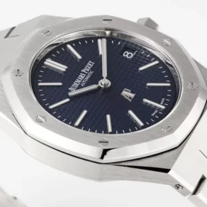 AUDEMARS PIGUET BEST COPIES WATCH ROYAL OAK ZF FACTORY DARK BLUE DIAL 39MM 2 ĐỒNG HỒ AUDEMARS PIGUET ROYAL OAK REPLICA CAO CẤP NHÀ MÁY ZF KHÓA GẤP 39MM