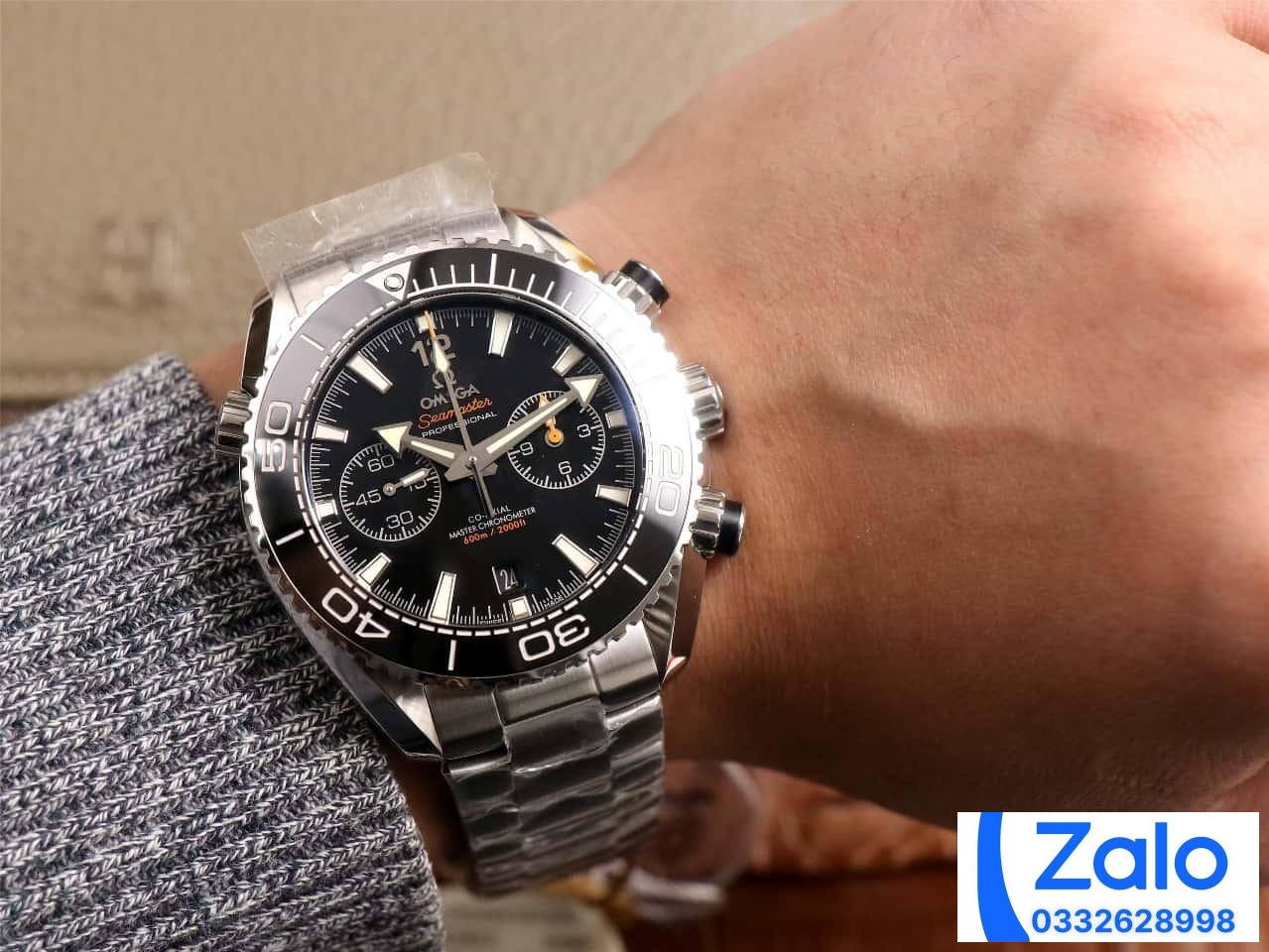 ĐỒNG HỒ NAM OMEGA SEAMASTER FAKE 1:1 NHÀ MÁY OM MẶT SỐ ĐEN THỂ THAO 45MM ĐỒNG HỒ NAM OMEGA SEAMASTER FAKE 1:1 NHÀ MÁY OM MẶT SỐ ĐEN THỂ THAO 45MM