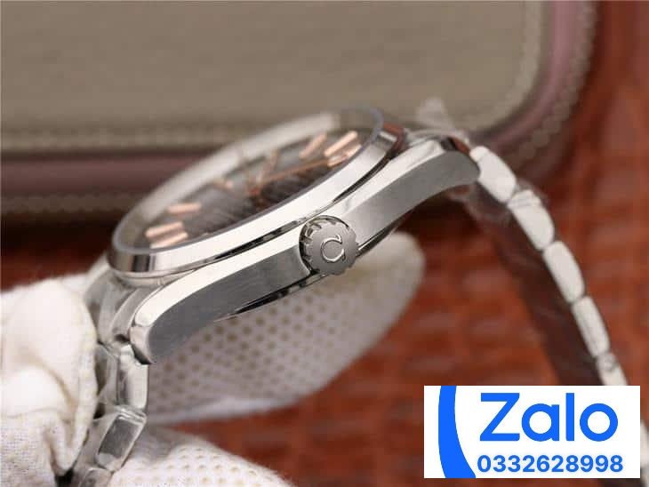ĐỒNG HỒ NAM OMEGA SEAMASTER AQUA TERRA FAKE NHÀ MÁY VS NIỀNG TRƠN 41MM ĐỒNG HỒ NAM OMEGA SEAMASTER AQUA TERRA FAKE NHÀ MÁY VS NIỀNG TRƠN 41MM