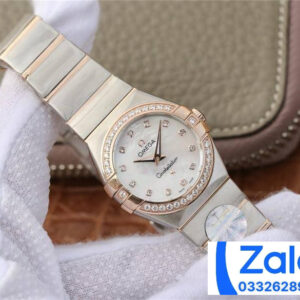 ĐỒNG HỒ NỮ OMEGA CONSTELLATION SUPER FAKE NHÀ MÁY 3S FACTORY 27MM 1 ĐỒNG HỒ NỮ OMEGA CONSTELLATION SUPER FAKE NHÀ MÁY 3S FACTORY 27MM