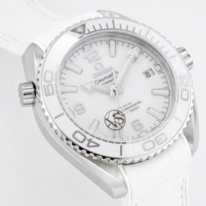 ĐỒNG HỒ NỮ OMEGA SEAMASTER FAKE CAO CẤP NHÀ MÁY VS FACTORY WHITE 39.5MM