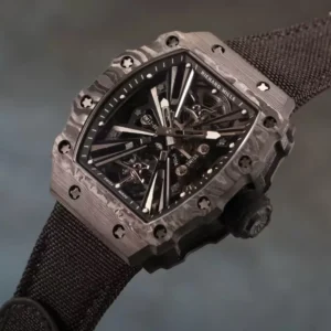 ĐỒNG HỒ NAM RICHARD MILLE RM12-01 REPLICA 1:1 DÂY VẢI FULL ĐEN 44MM 2 ĐỒNG HỒ NAM RICHARD MILLE RM12-01 REPLICA 1:1 DÂY VẢI FULL ĐEN 44MM