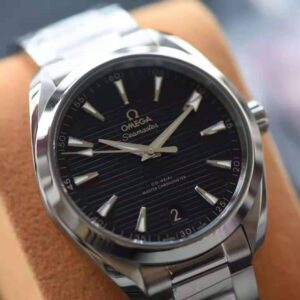 ĐỒNG HỒ NAM OMEGA SEAMASTER AQUA TERRA FAKE NHÀ MÁY VS BLACK 41MM 1 ĐỒNG HỒ NAM OMEGA SEAMASTER AQUA TERRA FAKE NHÀ MÁY VS BLACK 41MM