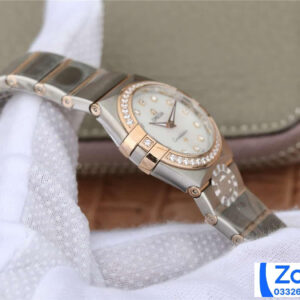 ĐỒNG HỒ NỮ OMEGA CONSTELLATION FAKE 1:1 NHÀ MÁY ZF MẶT SỐ TRẮNG 27MM 3 ĐỒNG HỒ NỮ OMEGA CONSTELLATION FAKE 1:1 NHÀ MÁY ZF MẶT SỐ TRẮNG 27MM