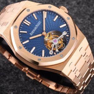AUDEMARS PIGUET COPIES WATCHES ROYAL OAK 26522TI R8 FACTORY ROSE GOLD CASSE 41MM 1 ĐỒNG HỒ AUDEMARS PIGUET ROYAL OAK 26522TI REPLICA CAO CẤP NHÀ MÁY R8 41MM