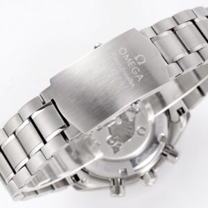 OMEGA SPEEDMASTER HIGH END REPLICAS WATCH BLUE DIAL BLACK BEZEL HR FACTORY 40MM 5 ĐỒNG HỒ NAM OMEGA SPEEDMASTER FAKE CAO CẤP NHÀ MÁY HR MẶT SỐ XANH 40MM