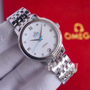 ĐỒNG HỒ NỮ OMEGA DE VILLE FAKE CAO CẤP NHÀ MÁY UVS MẶT SỐ GẤU 32MM 1 ĐỒNG HỒ NỮ OMEGA DE VILLE FAKE CAO CẤP NHÀ MÁY UVS MẶT SỐ GẤU 32MM