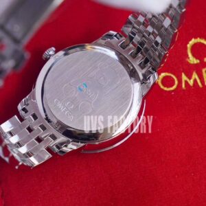 ĐỒNG HỒ NỮ OMEGA DE VILLE FAKE CAO CẤP NHÀ MÁY UVS MẶT SỐ GẤU 32MM 3 ĐỒNG HỒ NỮ OMEGA DE VILLE FAKE CAO CẤP NHÀ MÁY UVS MẶT SỐ GẤU 32MM