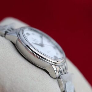 ĐỒNG HỒ NỮ OMEGA DE VILLE FAKE 1:1 NHÀ MÁY UVS KIM CHỈ ĐEN 32MM 3 ĐỒNG HỒ NỮ OMEGA DE VILLE FAKE 1:1 NHÀ MÁY UVS KIM CHỈ ĐEN 32MM