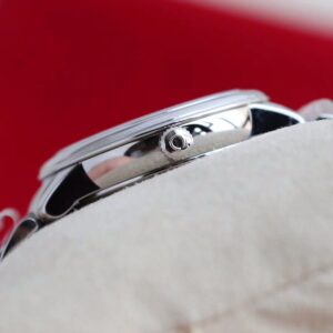 ĐỒNG HỒ NỮ OMEGA DE VILLE FAKE 1:1 NHÀ MÁY UVS KIM CHỈ ĐEN 32MM 2 ĐỒNG HỒ NỮ OMEGA DE VILLE FAKE 1:1 NHÀ MÁY UVS KIM CHỈ ĐEN 32MM