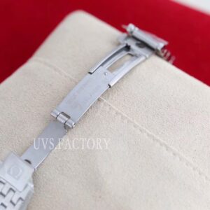 ĐỒNG HỒ NỮ OMEGA DE VILLE FAKE 1:1 NHÀ MÁY UVS KIM CHỈ ĐEN 32MM 5 ĐỒNG HỒ NỮ OMEGA DE VILLE FAKE 1:1 NHÀ MÁY UVS KIM CHỈ ĐEN 32MM