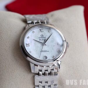 ĐỒNG HỒ NỮ OMEGA DE VILLE FAKE 11 NHÀ MÁY UVS FACTORY MẶT SỐ TRẮNG 32MM 1 ĐỒNG HỒ NỮ OMEGA DE VILLE FAKE 11 NHÀ MÁY UVS FACTORY MẶT SỐ TRẮNG 32MM