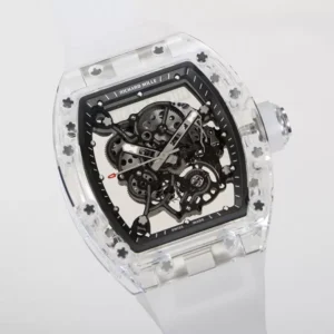 ĐỒNG HỒ NAM RICHARD MILLE RM055 REPLICA 11 NHÀ MÁY RM VỎ TRONG SUỐT 45MM 1 ĐỒNG HỒ NAM RICHARD MILLE RM055 REPLICA 11 NHÀ MÁY RM VỎ TRONG SUỐT 45MM