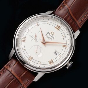 ĐỒNG HỒ NAM OMEGA DE VILLE FAKE 11 NHÀ MÁY AZ FACTOEY DÂY DA NÂU 40MM 1 ĐỒNG HỒ NAM OMEGA DE VILLE FAKE 11 NHÀ MÁY AZ FACTOEY DÂY DA NÂU 40MM