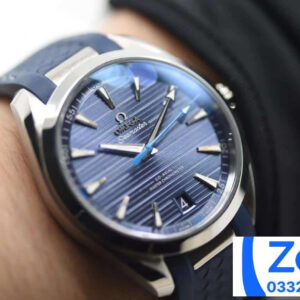 ĐỒNG HỒ NAM OMEGA SEAMASTER AQUA TERRA FAKE 1:1 NHÀ MÁY VS DÂY CAO SU 41MM 6 ĐỒNG HỒ NAM OMEGA SEAMASTER AQUA TERRA FAKE 1:1 NHÀ MÁY VS DÂY CAO SU 41MM