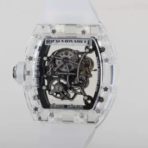 ĐỒNG HỒ NAM RICHARD MILLE RM055 REPLICA NHÀ MÁY RM DÂY CAO SU TRẮNG 42MM 4 ĐỒNG HỒ NAM RICHARD MILLE RM055 REPLICA NHÀ MÁY RM DÂY CAO SU TRẮNG 42MM