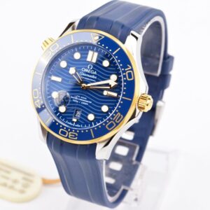 ĐỒNG HỒ NAM OMEGA SEAMASTER SUPER FAKE NHÀ MÁY VS MẶT SỐ XANH THỂ THAO 42MM 2 ĐỒNG HỒ NAM OMEGA SEAMASTER SUPER FAKE NHÀ MÁY VS MẶT SỐ XANH THỂ THAO 42MM