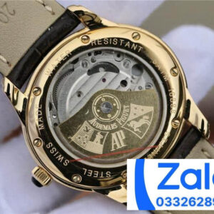 ĐỒNG HỒ NỮ AUDEMARS PIGUET 77303BC SUPER FAKE MẶT SỐ ĐỎ DÂY DA 39.5MM 4 ĐỒNG HỒ NỮ AUDEMARS PIGUET 77303BC SUPER FAKE MẶT SỐ ĐỎ DÂY DA 39.5MM