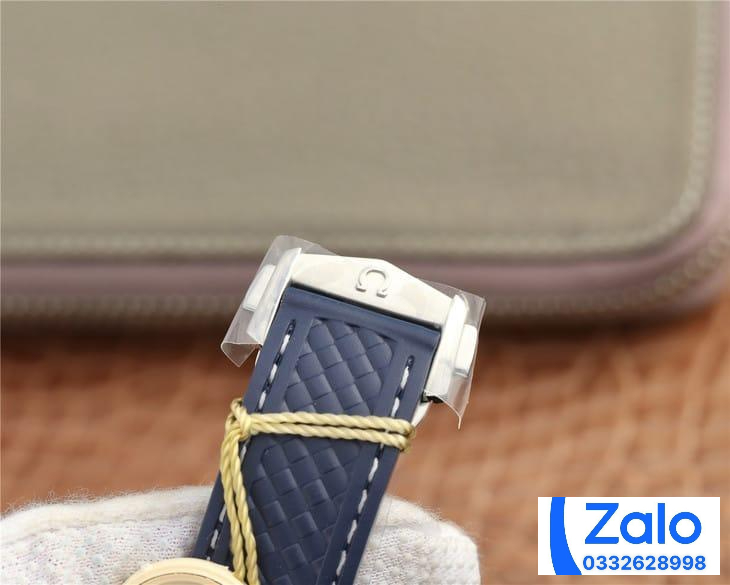 ĐỒNG HỒ NAM OMEGA SEAMASTER FAKE 11 NHÀ MÁY 3S DÂY CAO SU XANH 41MM ĐỒNG HỒ NAM OMEGA SEAMASTER FAKE 11 NHÀ MÁY 3S DÂY CAO SU XANH 41MM