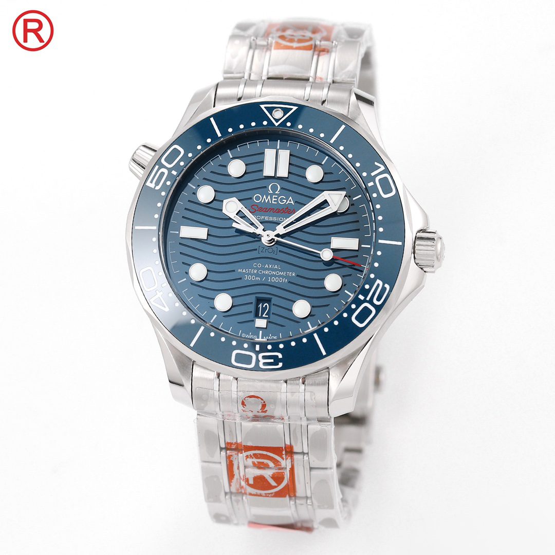 ĐỒNG HỒ NAM OMEGA SEAMASTER FAKE 11 NHÀ MÁY OR FACTORY BEZEL XANH 42MM ĐỒNG HỒ NAM OMEGA SEAMASTER FAKE 11 NHÀ MÁY OR FACTORY BEZEL XANH 42MM