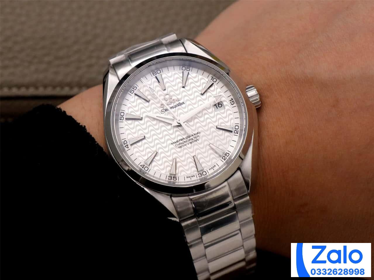 ĐỒNG HỒ NAM OMEGA SEAMASTER FAKE 11 NHÀ MÁY VS DÂY THÉP 41MM ĐỒNG HỒ NAM OMEGA SEAMASTER FAKE 11 NHÀ MÁY VS DÂY THÉP 41MM