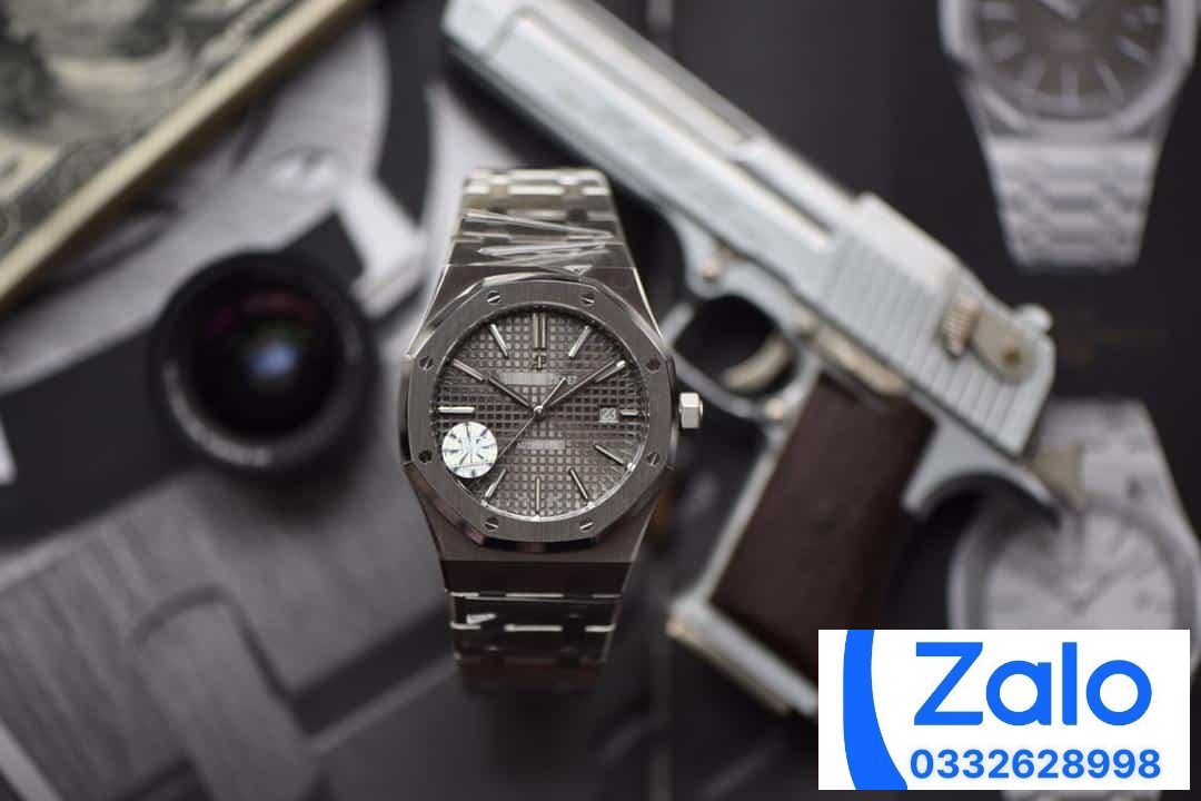 ĐỒNG HỒ NAM AUDEMARS PIGUET ROYAL OAK 15400 FAKE 1:1 NHÀ MÁY JF MÀU ĐEN 41MM ĐỒNG HỒ NAM AUDEMARS PIGUET ROYAL OAK 15400 FAKE 1:1 NHÀ MÁY JF MÀU ĐEN 41MM