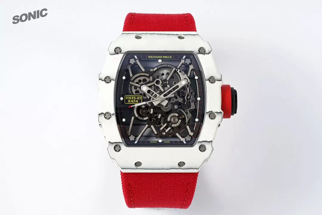 ĐỒNG HỒ NAM RICHARD MILLE RM35-01 REP 11 NHÀ MÁY SONIC DÂY VẢI ĐỎ 45MM ĐỒNG HỒ NAM RICHARD MILLE RM35-01 REP 11 NHÀ MÁY SONIC DÂY VẢI ĐỎ 45MM