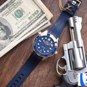 ĐỒNG HỒ NAM OMEGA SEAMASTER FAKE CAO CẤP NHÀ MÁY VS CỌC DẠ QUANG 42MM 1 ĐỒNG HỒ NAM OMEGA SEAMASTER FAKE CAO CẤP NHÀ MÁY VS CỌC DẠ QUANG 42MM