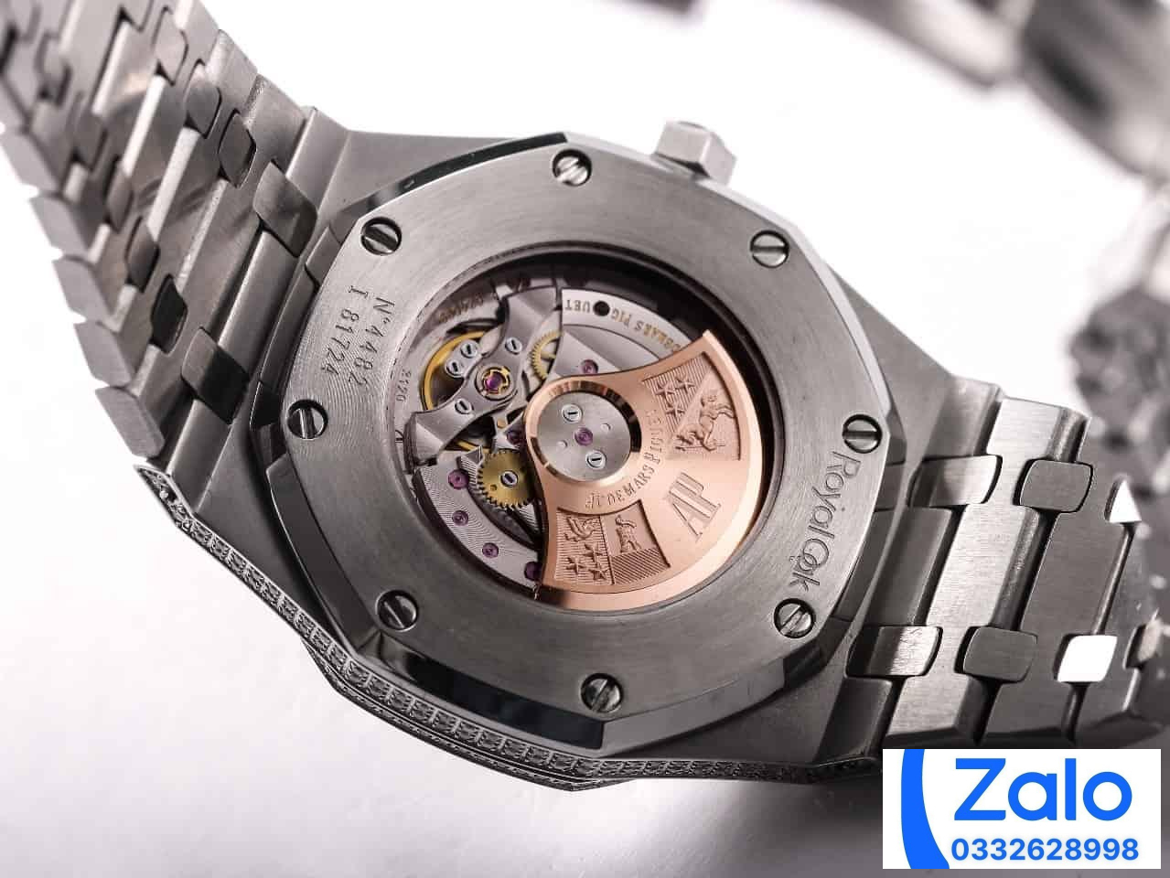 ĐỒNG HỒ NAM AUDEMARS PIGUET ROYAL OAK 15452 REPLICA 11 NHÀ MÁY TZ TRẮNG 41MM ĐỒNG HỒ NAM AUDEMARS PIGUET ROYAL OAK 15452 REPLICA 11 NHÀ MÁY TZ TRẮNG 41MM