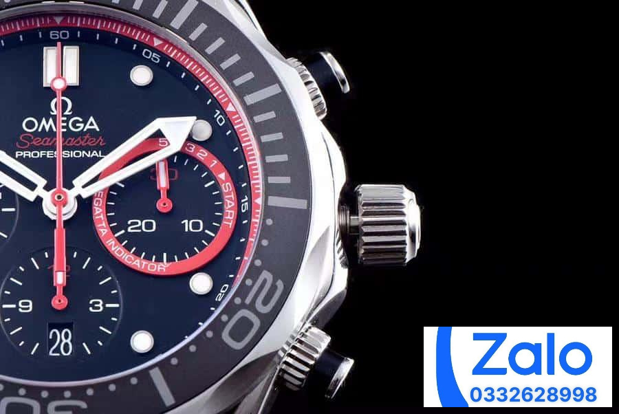 ĐỒNG HỒ NAM OMEGA SEAMASTER FAKE 11 NHÀ MÁY JH FACTORY KIM ĐỎ 44MM ĐỒNG HỒ NAM OMEGA SEAMASTER FAKE 11 NHÀ MÁY JH FACTORY KIM ĐỎ 44MM